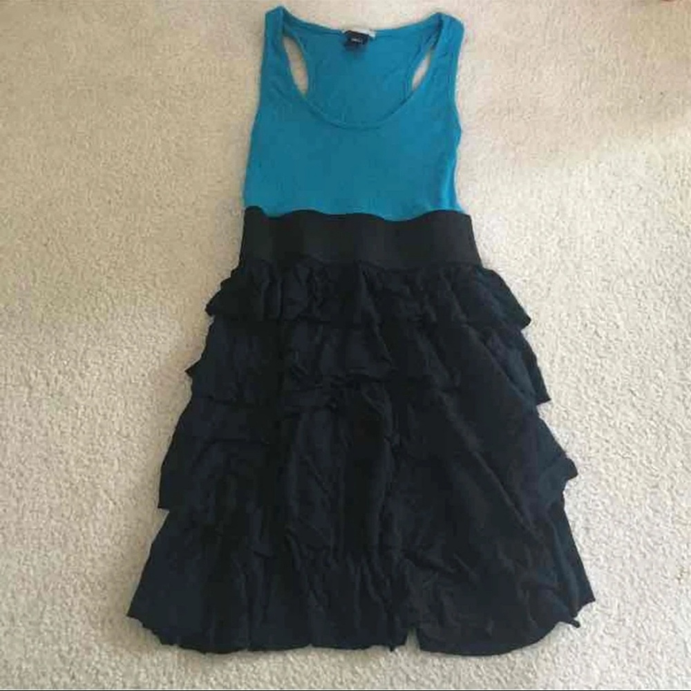 Tank Top Ruffle Dress